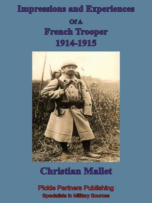 cover image of Impressions and Experiences of a French Trooper
